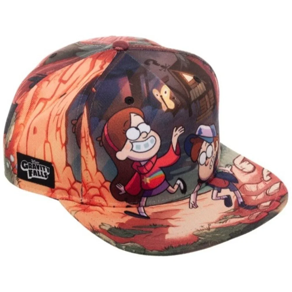 Disney Gravity Falls West of Weird Snapback Hat - RARE HTF - OSFM Adjustable - Picture 2 of 10